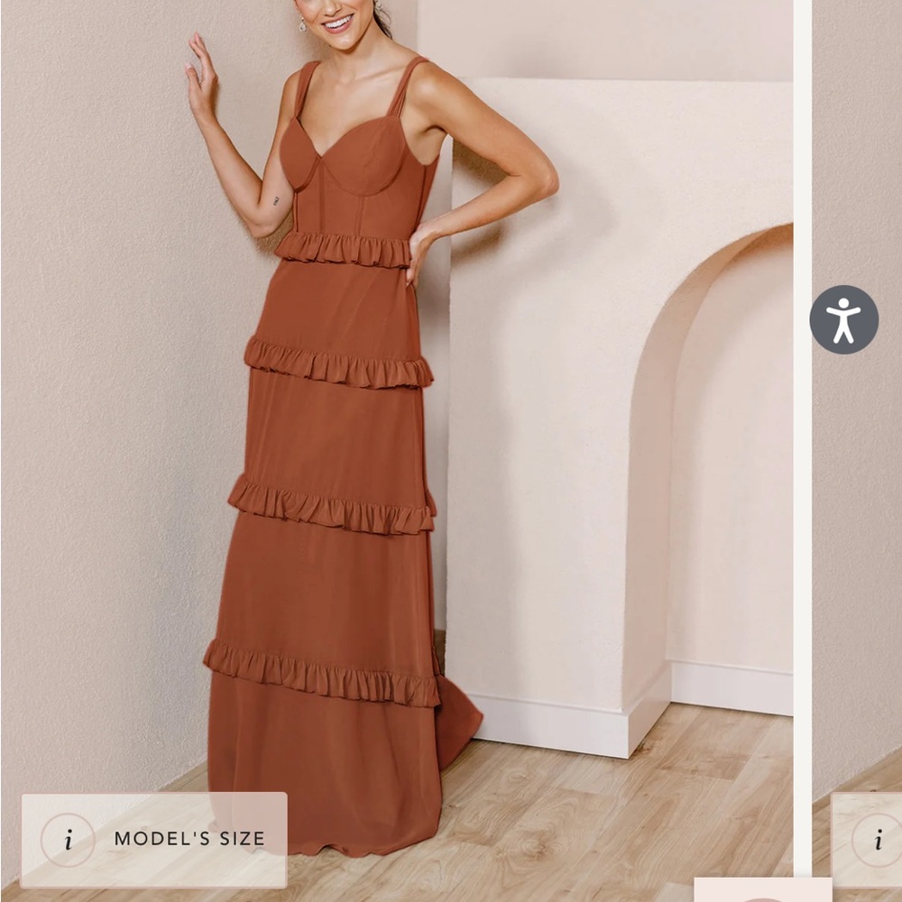 REVELRY: Sloane Chiffon Dress